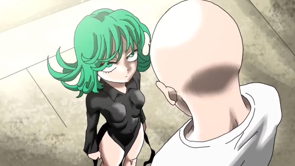 Tatsumaki-Saitama-Stairdown