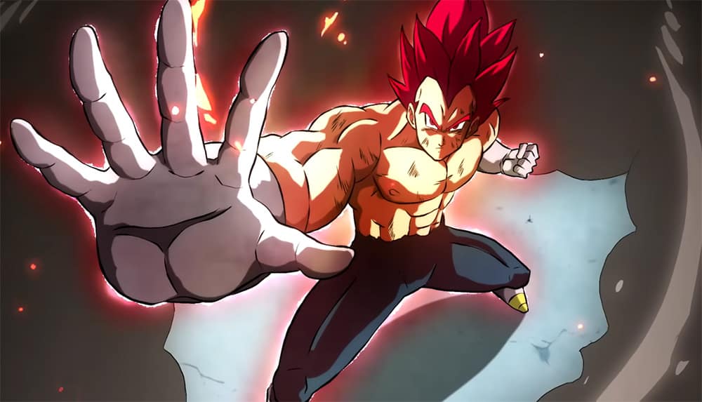 Super Saiyan God Vegeta