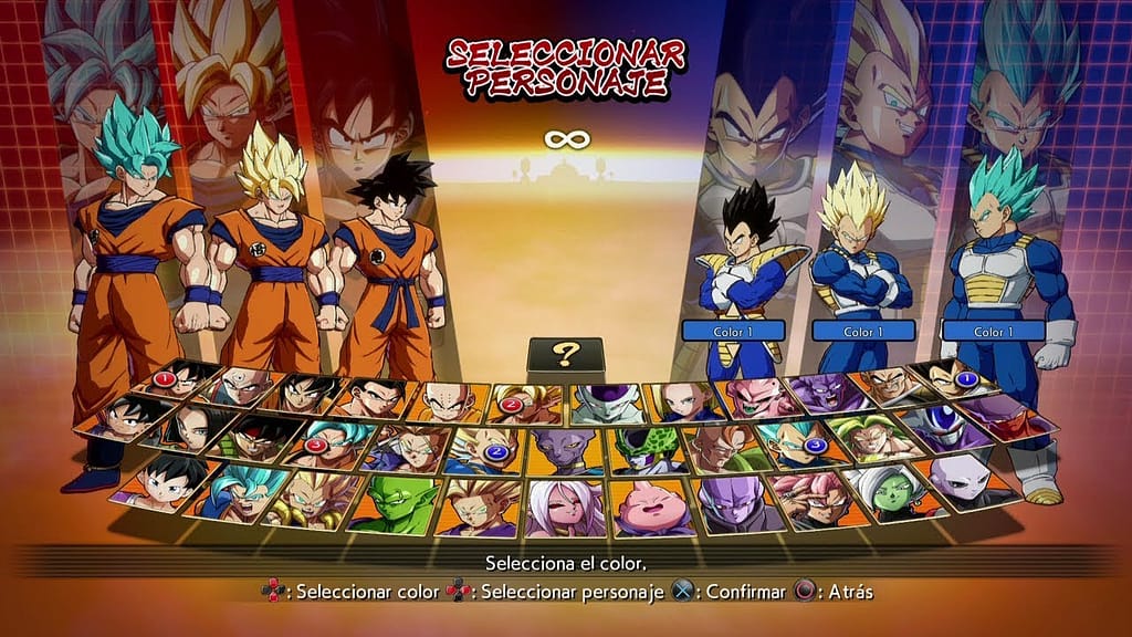Goku vs Vegeta Dragon Ball Fighter Z