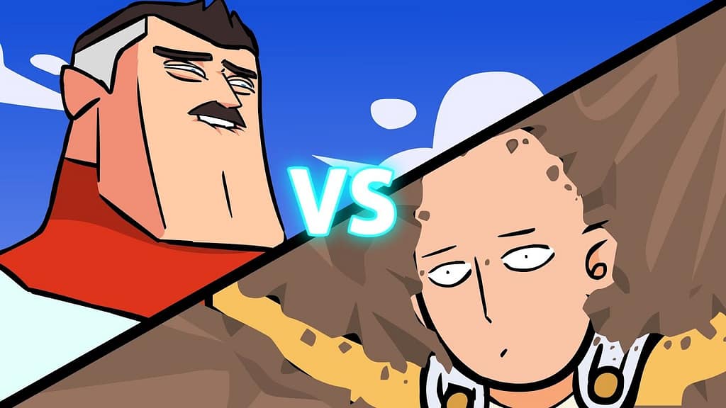 Omni-man vs Saitama
