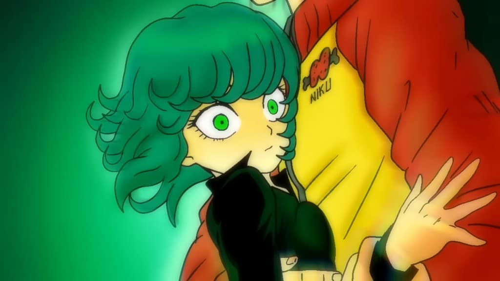 Saitama Hugs Tatsumaki