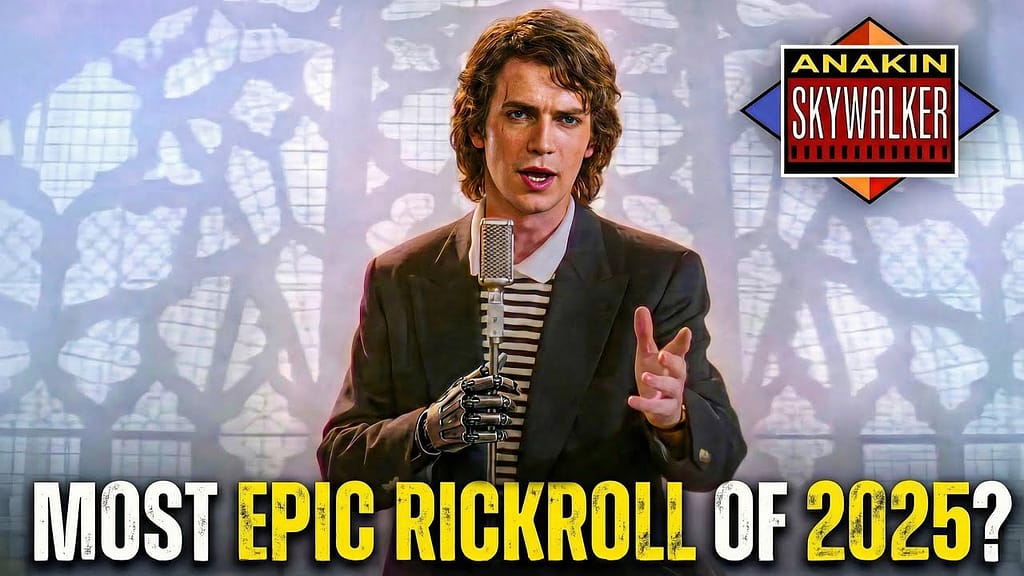 Anakin Rick Rolled AI Video