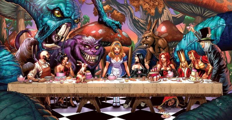 Top 10 Creative Alice In Wonderland Artwork