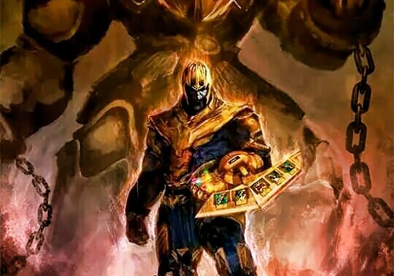 Thanos Summons Exodia (Yu-Gi-Oh!) Artwork
