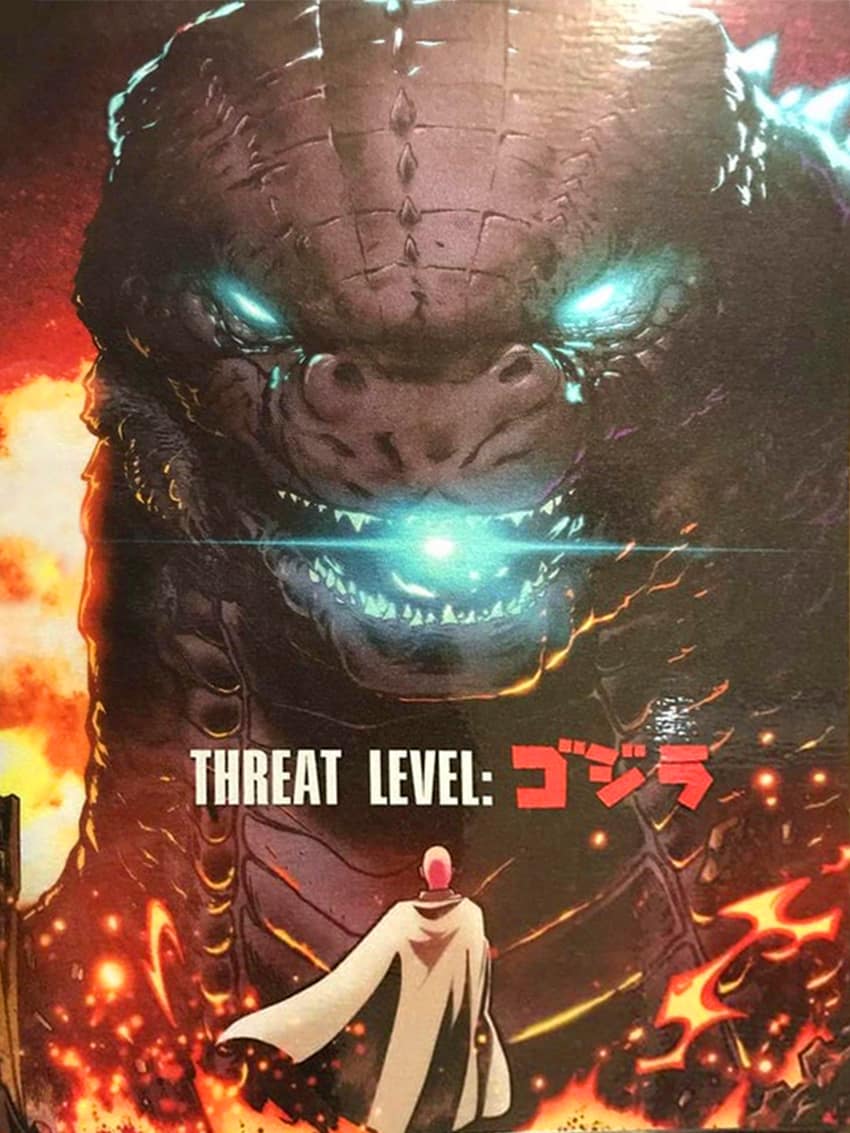 Godzilla vs Saitama